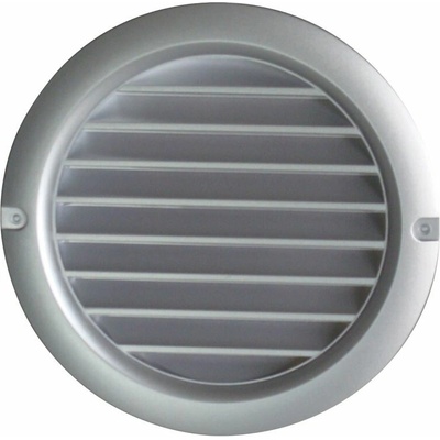 Vents 100 mm strieborná