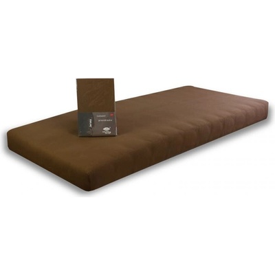 LeRoy prostěradlo Jersey hnědé s elastanem napínací 180x200