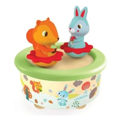 DJECO - Магнитна музикална въртележка - Приятели (DJ06054)