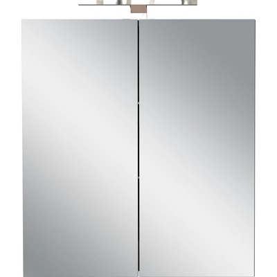 Germania Антрацитен стенен шкаф за баня с огледало 60x71 cm Arcena - Germania (1395-547)