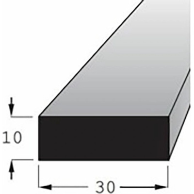 Hranolek buk 30x10mm, délka 90cm