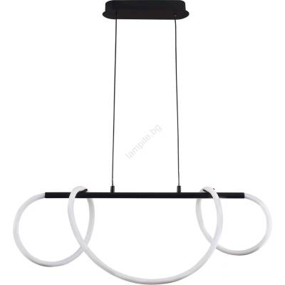 Polux Led Пендел emma led/38w/230v черен (sa2113)