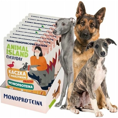 Animal Island Everyday Monoprotein Veal Duck Turkey 9 x 300 g