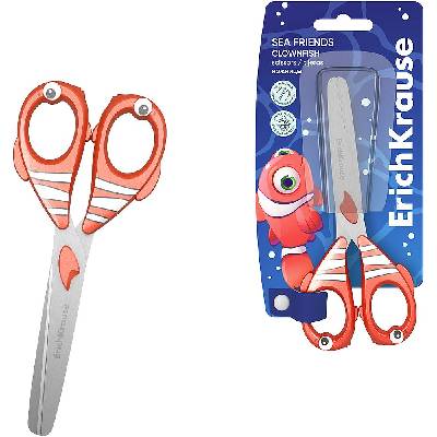 Ножица Erich Krause Sea Friends - Clownfish, 13.5 cm (60869)