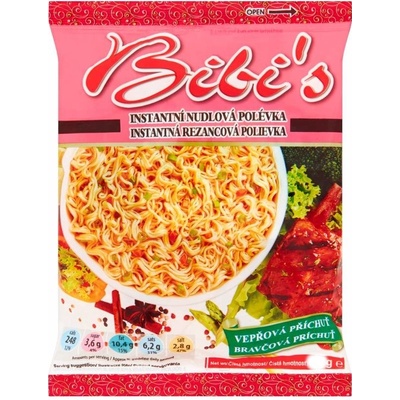 Bibis Instantní polévka 60 g Vepřová – Zboží Dáma