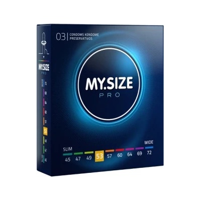 My Size Pro 3 бр. Презервативи My Size Pro 53 мм