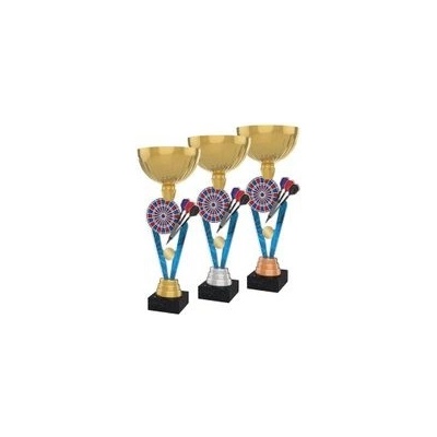 Poháry Bauer Akrylátová trofej ACUPGOLD M28 Šipky