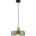 Keter Lighting Пендел HAKI 1xE27/60W/230V зелен/черен/лъскав хром (KE0113)