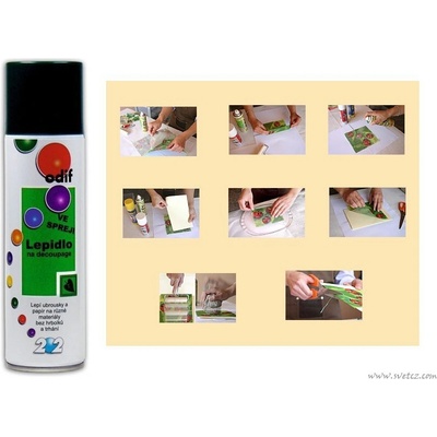 Decoupage lepidlo ve spreji 250ml – Zboží Mobilmania