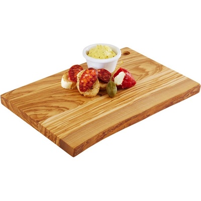 APS Deska obdélníková olivové dřevo 300x205 mm Olive hnědá