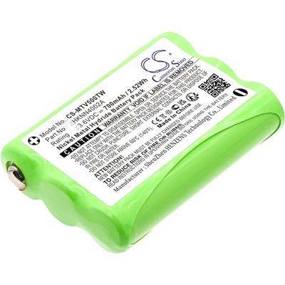 Cameron Sino Батерия за Motorola Talkabout T280/T200/T82/T82 Extreme и други, AAA, 700mAh, Ni-Mh (CS-MTV500TW)