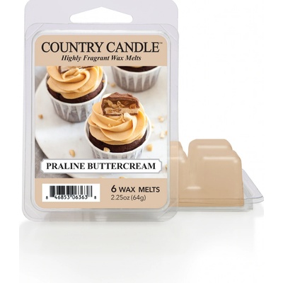 Country Candle Praline Buttercream Vonný Vosk 64 g