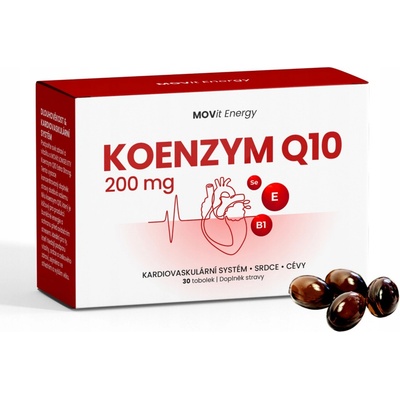 MOVit Koenzym Q10 200mg 30 tabliet