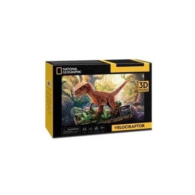 CubicFun National Geographic 3D Velociraptor Puzzles