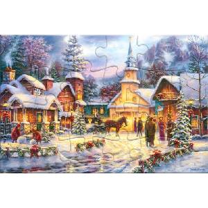 Castorland Пъзел-пощенска картичка Castorland от 24 части - Вярата се простира дълбоко