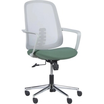 Bittel Работен стол Carmen 7063 СИВ-ЗЕЛЕН