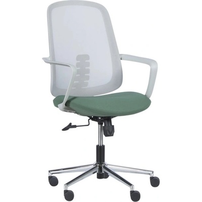 Bittel Работен стол Carmen 7063 СИВ-ЗЕЛЕН