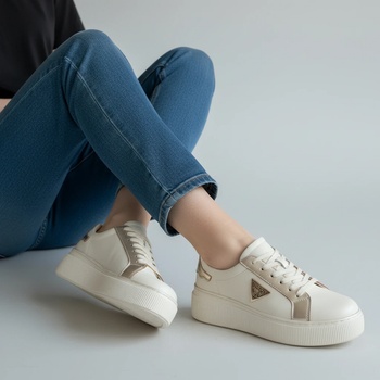 Спортни маратонки A18125-3 Beige