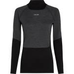 Icebreaker Дамско мериносово термобельо Icebreaker Women's Merino 200 Oasis+ L/S High Neck Merino base layer - Black / Jet Heather / Undyed / Cb (115-2823-0112)
