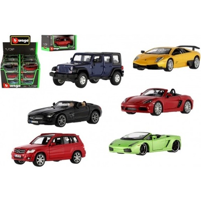 Teddies Auto Bburago Street Fire v krabici 17x7,5x8cm TD71020