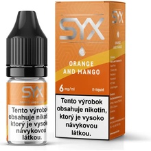 Syx Classic Orange and Mango 10 ml 6 mg