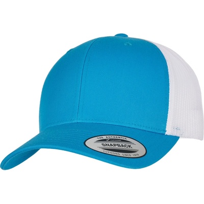 Flexfit 6606/6606T Trucker Vintage COT55660689699 turquoise/w Tyrkysová/bílá