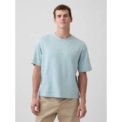 GAP Скъсена тежка тениска с лого 1969 GAP GAP | Sin | МЪЖЕ | XS