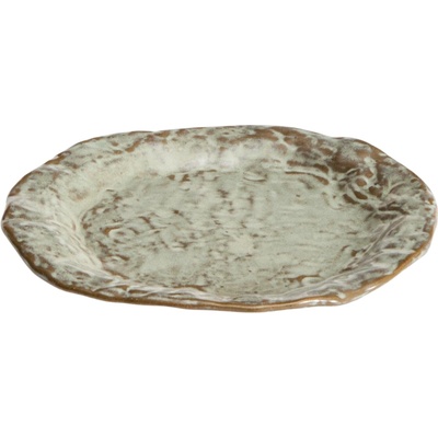 Kave Home Šedý keramický dezertní talíř Alenia 21,5 cm