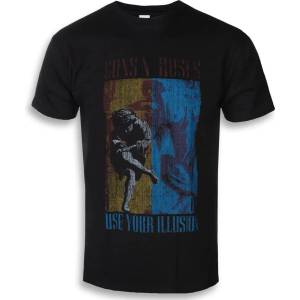 ROCK OFF мъжка тениска Guns N' Roses - Използвай твоя Illusion - ROCK OFF - GNRTS51MB