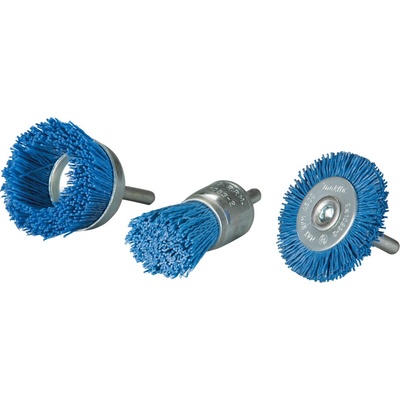 Makita D-70758 sada nylonových kartáčů pro jemné broušení 3 ks