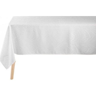 Douceur d'intérieur Žakárový ubrus LOLLY obdélníkový bílý 140x240 cm