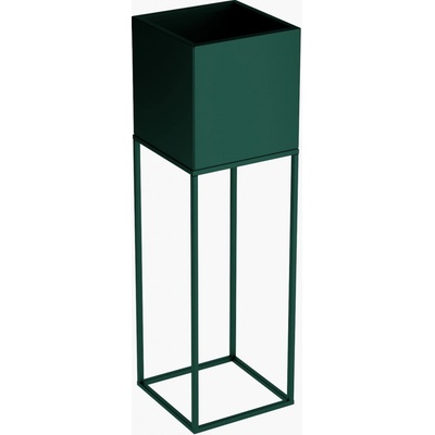 YLD Stojan na květiny kovový 20 x 20 x 67 cm zelená – Zbozi.Blesk.cz