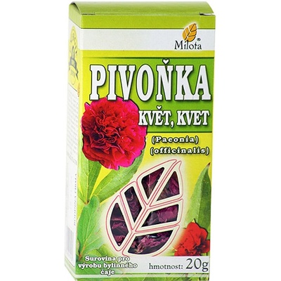 Milota Pivoňka lékařská květ 20 g