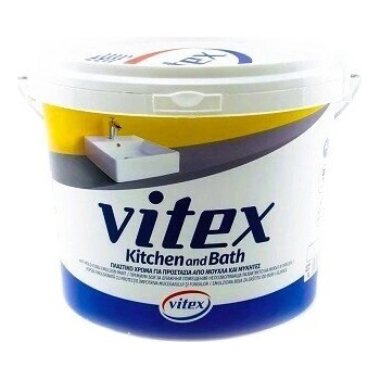 Vitex Kitchen & Bath, емулсионна боя за влажни помещени 3Л (1003891v)