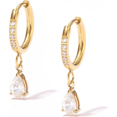 Mabell Dámské náušnice z chirurgické oceli AERIN CZ221CD7026-GC45