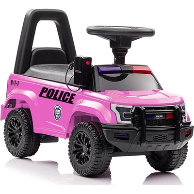Megacar Policajné autíčko QLS-993 ružové