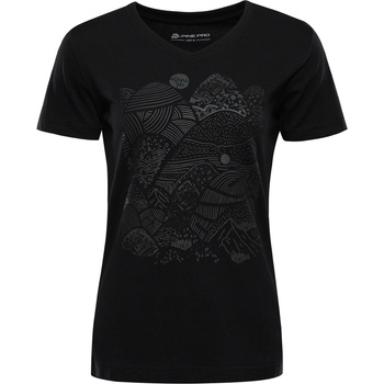 ALPINE PRO Дамска функционална тениска с Cool-Dry ALPINE PRO GREMA 2 black вариант pb ALPINE PRO | Cheren | ЖЕНИ | XS