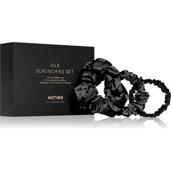Notino Silk Collection Scrunchie Set комплект копринени ластици за коса цвят