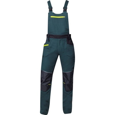 Ardon H6616 4Xstretch pracovné nohavice na traky tmavo zelená