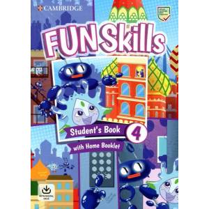 Fun Skills Level 4 Student's Book and Home Booklet with Online Activities | Emily Hird, David Valente (ISBN: 9781108563673)
