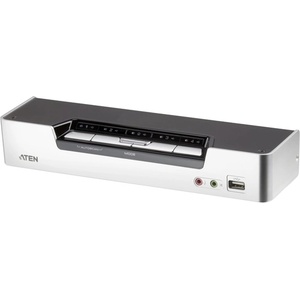 ATEN kvm превключвател usb hdmi превключвател + аудио, 4 порта - cs1794 cs1794-at-g (cs1794-at-g)