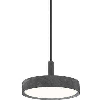 Louis Poulsen Висяща лампа Slim Round Suspended LED 3000K с дифузер опал Управление за осветление Dali 25 см цвят алуминий (5741102482)