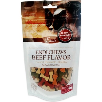 Image 1 of Endi мини кокалчета асорти с говеждо - 0.1кг