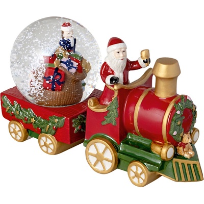 Villeroy & Boch Snehová guľa vláčik 22 cm Christmas Toys
