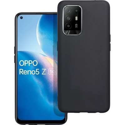 Púzdro OPPO Reno 5Z 5G silikónové farba čierne