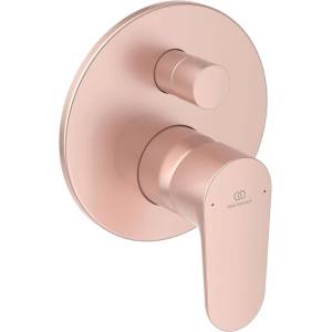 Ideal Standard Вграден смесител за вана и душ Ideal Standard Cerafine O розов мат без тяло за вграждане (A7350RO)