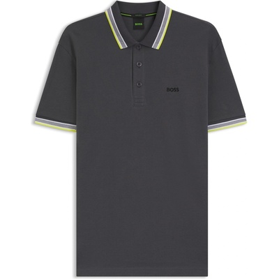 Boss Блуза с яка Boss Men's HBG Paddy Polo Shirt with Contrast Tipping - CharGrn 029