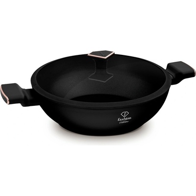 Pro-Tech shop Wok pánev s poklicí a titanovým povrchem Fashion 30cm 55122