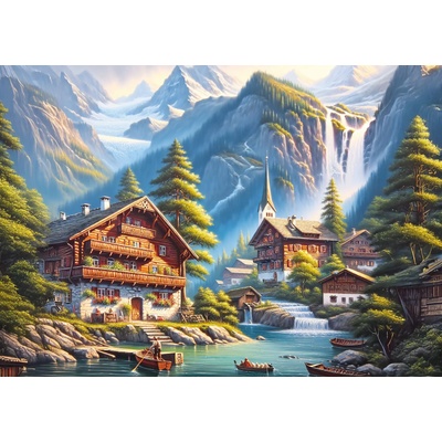 Art Puzzle - Puzzle Wodden Valley - 260 piese