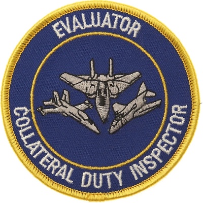 Nášivka textilná 101 Inc Collateral Duty Inspector - farebná